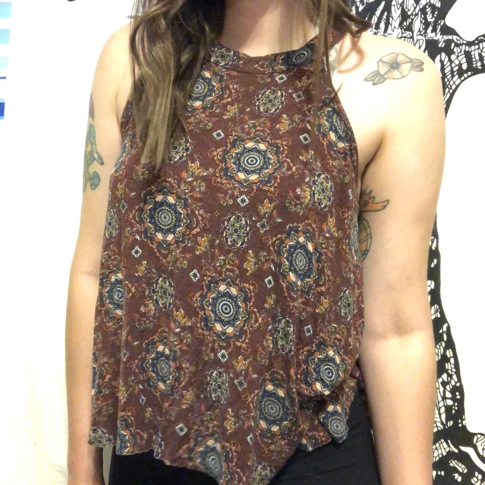 Bohemian patterned Top